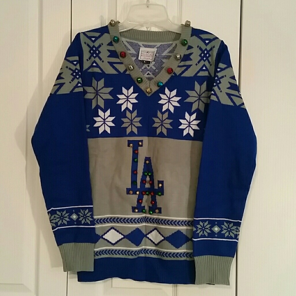 Women's Dodgers Christmas Sweater
